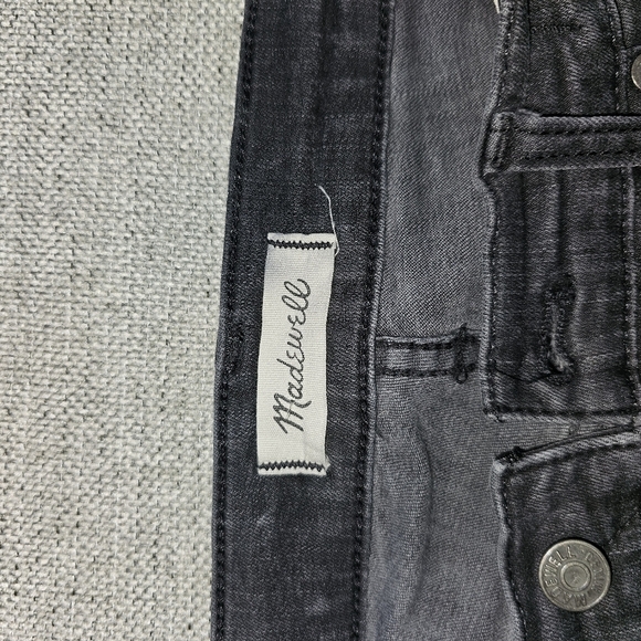 Gray Denim Jeans with Button Fly - Picture 3 of 8